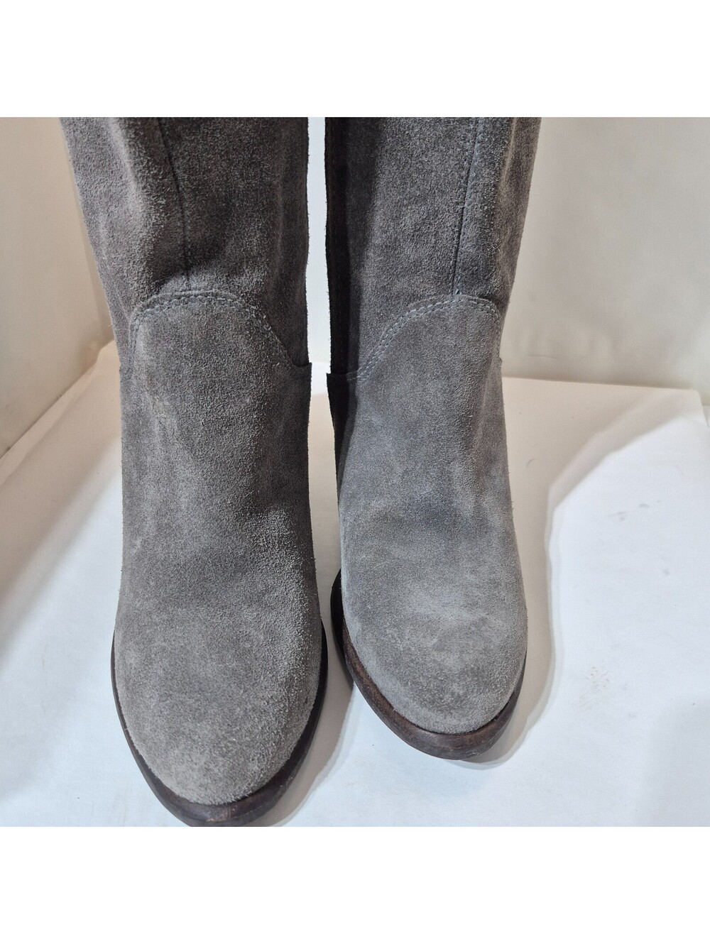 Women's Genuine UGG AVA 3" Heeled Dress Boots 1013679 Dark Gray Sz 9 - Picture 8 of 10